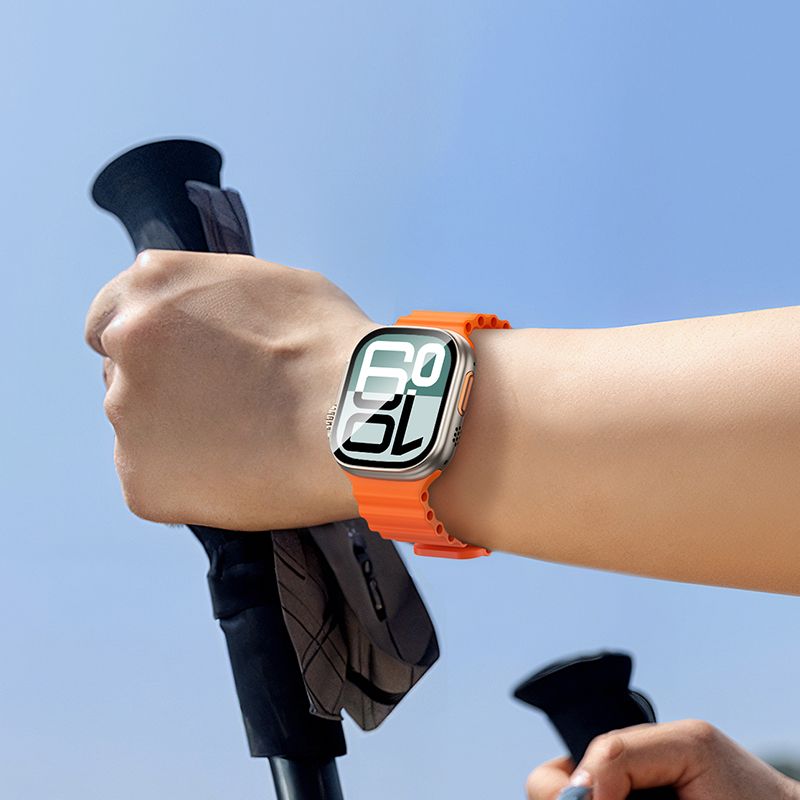 Смарт-годинник BOROFONE BD14 Ultra 51mm. 180 mAh. Smart sports watch(call version) Titanium Gold