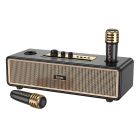 Портативна колонка HOCO BS63 Graceful wireless dual-mic BT speaker Black