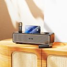 Портативна колонка HOCO BS63 Graceful wireless dual-mic BT speaker Black