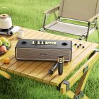 Портативна колонка HOCO BS63 Graceful wireless dual-mic BT speaker Black