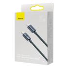 Кабель Baseus Crystal Shine Series Fast Charging Data Cable Type-C to iP 20W 2m Black