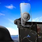 Автотримач для телефона HOCO H57 Show ring magnetic car holder(display) Black