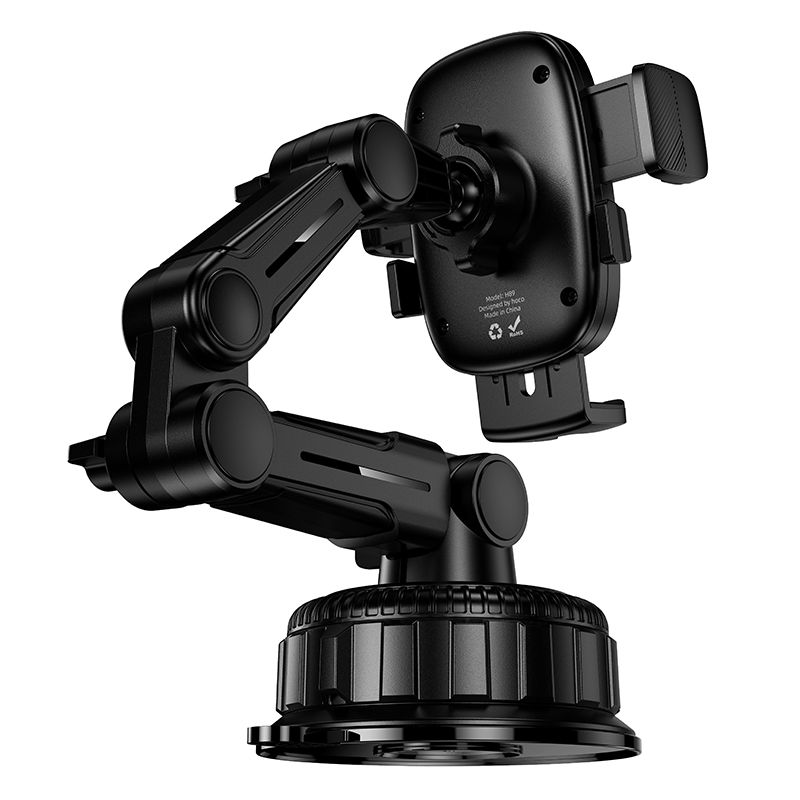 Автотримач для телефона HOCO H89 Crown large suction cup car holder(center console)