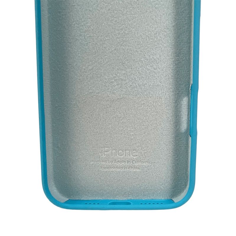 Чохол для смартфона Silicone Full Case AA Camera Protect for Apple iPhone 16 Pro 44,Light Blue