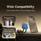 Автотримач для телефона Baseus PrimeTrip C03s Magnetic Car Mount (Stick-on Type, Cosmic Black)