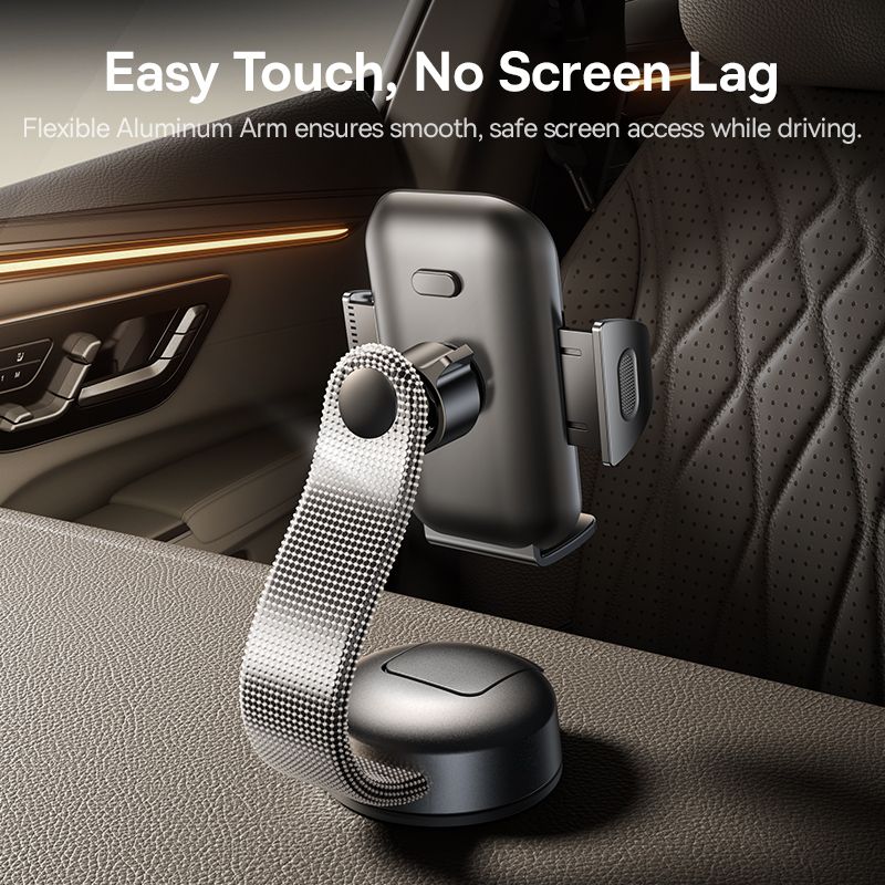 Автотримач для телефона Baseus PrimeTrip C03 Air Clamping Car Mount (Suction Cup Version, Cosmic Black)