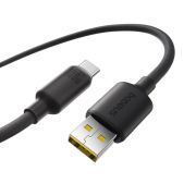 Кабель Baseus Foamed Silicone Fast Charging Data Cable USB to Type-C 100W Comic 2m Black