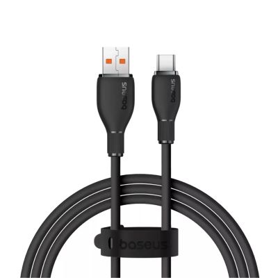 Кабель Baseus Pudding Series Fast Charging Cable USB to Type-C 100W 2m Cluster Black