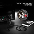 Аудіокабель UGREEN AV116 3.5mm Male to 2RCA Male Cable 2m Black