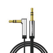Аудіокабель UGREEN AV119 3.5mm Male to 3.5mm Male, nylon braid, 3m Black