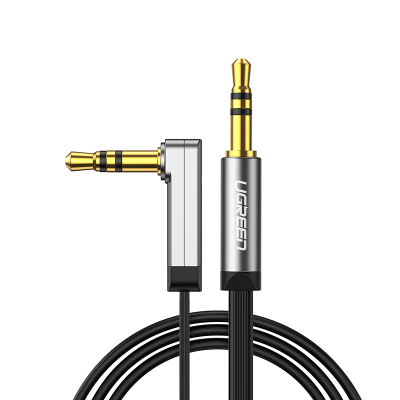 Аудіокабель UGREEN AV119 3.5mm Male to 3.5mm Male, nylon braid, 3m Black