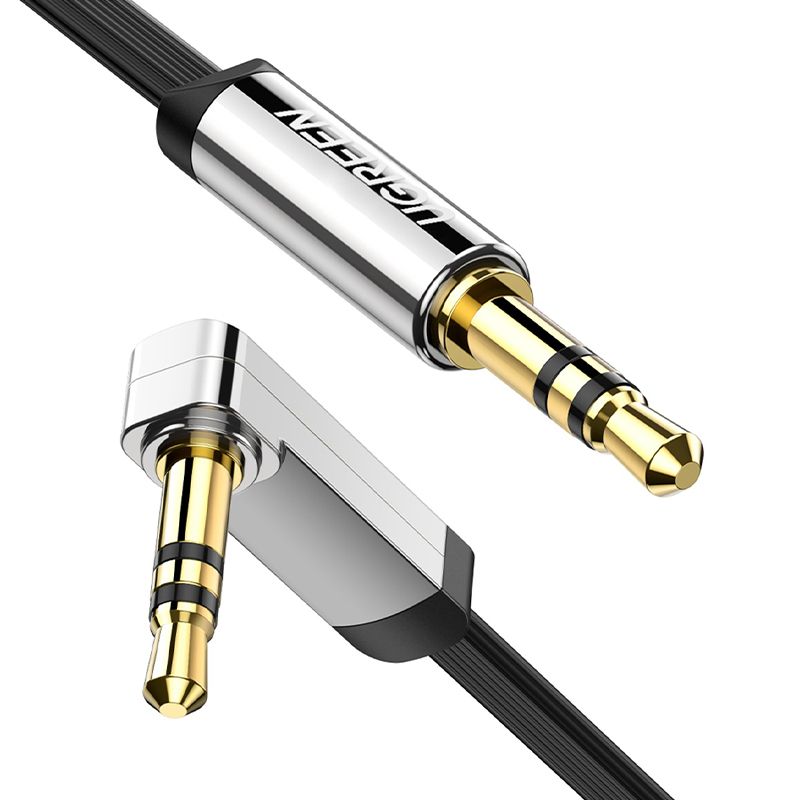 Аудіокабель UGREEN AV119 3.5mm Male to 3.5mm Male, nylon braid, 3m Black