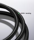 Кабель UGREEN US334 USB-C to USB-C PD Fast Charging 90 Degree Cable 5A Max Black 2m