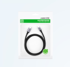 Кабель UGREEN US261 USB-C to USB-C PD Fast Charging Cable 3A Max Gray Black 1m