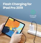 Кабель UGREEN US261 USB-C to USB-C PD Fast Charging Cable 3A Max Gray Black 1m