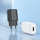 Мережевий зарядний пристрій з кабелем HOCO C134A Solid single-port charger set(Type-C) White