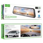 Відеореєстратор HOCO DV16 9.66-inch streaming media driving recorder(dual-channel with rear camera) Black