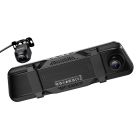 Відеореєстратор HOCO DV16 9.66-inch streaming media driving recorder(dual-channel with rear camera) Black