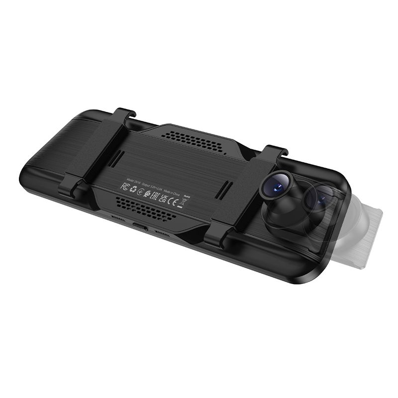 Відеореєстратор HOCO DV16 9.66-inch streaming media driving recorder(dual-channel with rear camera) Black