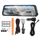 Відеореєстратор HOCO DV16 9.66-inch streaming media driving recorder(dual-channel with rear camera) Black