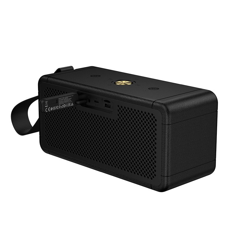 Портативна колонка HOCO HT1 Max Marquis sports BT speaker, 20W*2, Black