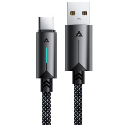 Кабель ACEFAST C19-04 USB-A to USB-C  fast charging data cable Black
