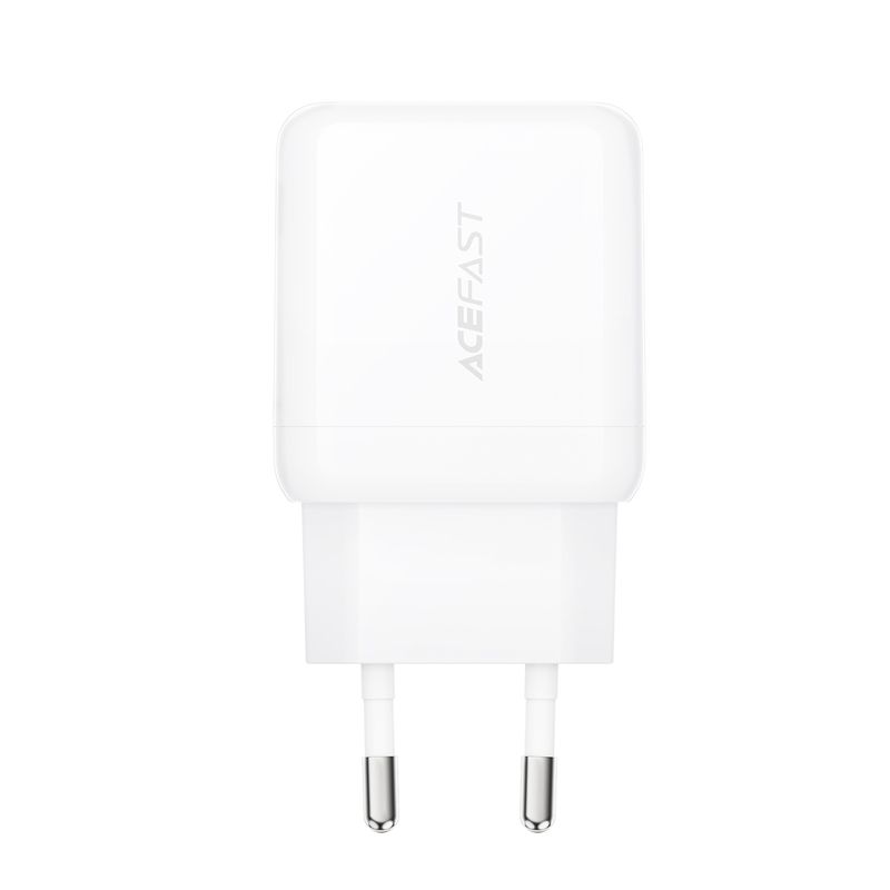 Мережевий зарядний пристрій ACEFAST A130 PD20W single USB-C charger White