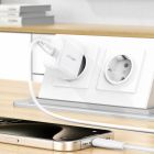 Мережевий зарядний пристрій ACEFAST A130 PD20W single USB-C charger White