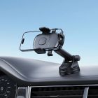 Автотримач для телефона ACEFAST D57 one-key lock car holder for dashboard Black