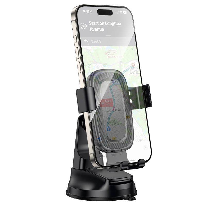 Автотримач для телефона BOROFONE BH130 Follower gravity car holder(center console) Black