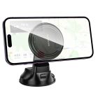 Автотримач для телефона BOROFONE BH136 Parker ring magnetic car holder(center console) Black