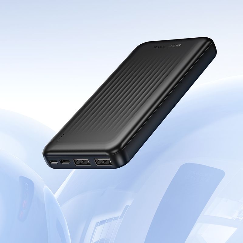 Зовнішній акумулятор BOROFONE BJ78 Clever power bank(10000mAh) Black
