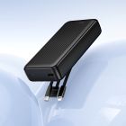 Зовнішній акумулятор BOROFONE BJ79A Clever power bank with 3 cables(20000mAh) Black