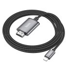 Перехідник HOCO UA27 HD on-screen cable iP to HDTV Metal Gray