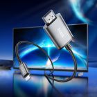 Перехідник HOCO UA27 HD on-screen cable iP to HDTV Metal Gray