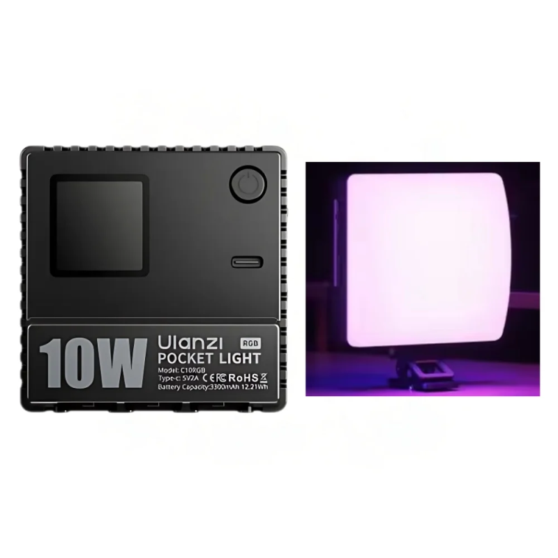 Накамерне світло Ulanzi C01RGB 10W Pocket light