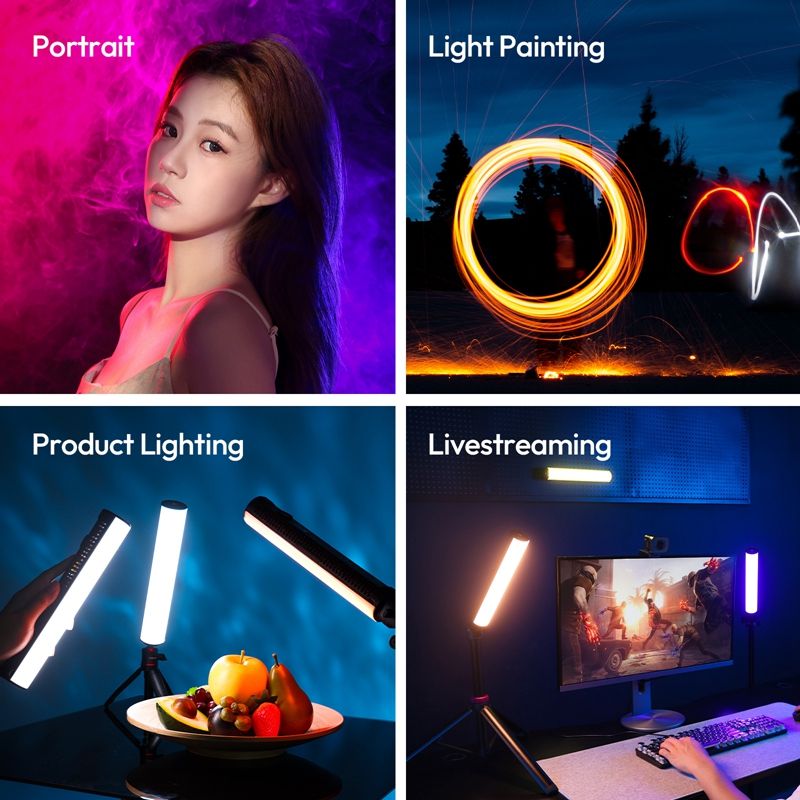 Лампа Ulanzi B15RGB 15W Tube Light