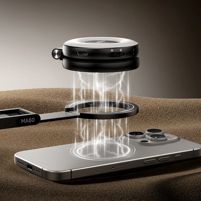 Тримач телефона Ulanzi MA60 Foldable Magnetic Phone Tripod (Green)