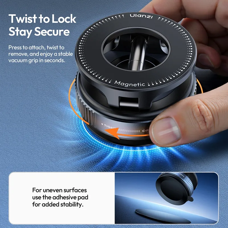 Тримач телефона Ulanzi SK - 25 Mobile PhoneSuction Cup Holder