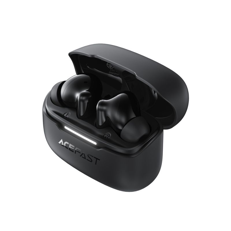 Бездротові навушники ACEFAST W5 Hybrid ANC,  IPX4, Black