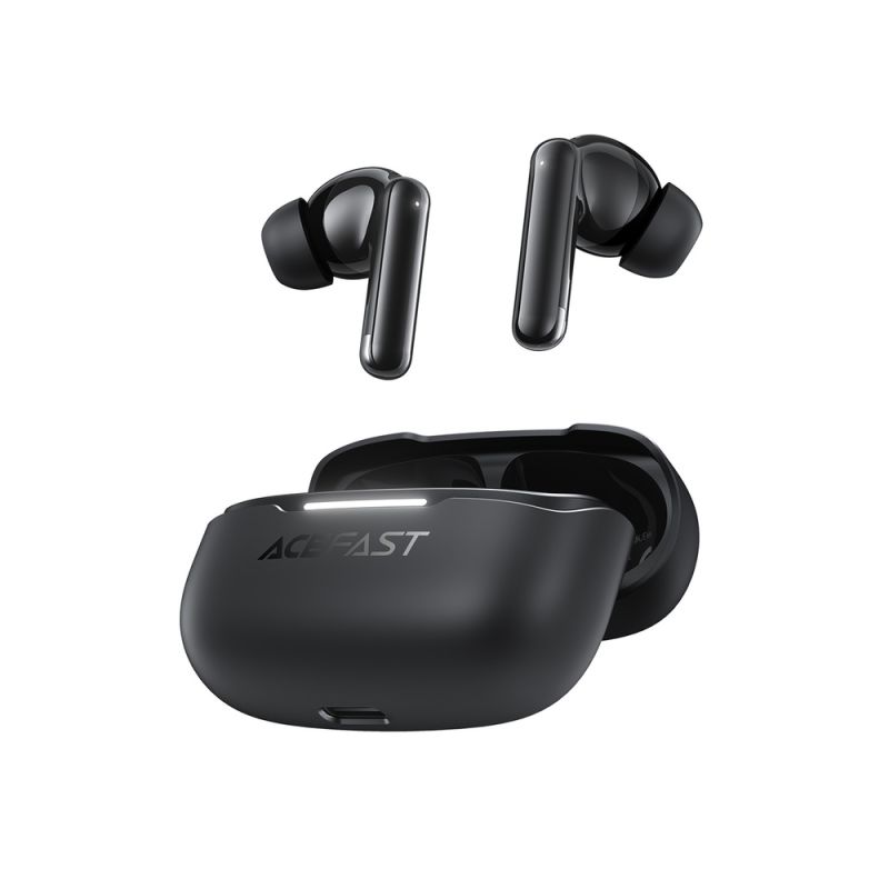 Бездротові навушники ACEFAST W5 Hybrid ANC,  IPX4, Black