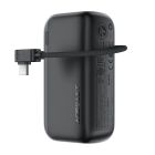 Зовнішній акумулятор ACEFAST M27-10000 22.5W power bank with USB-C port and cable Metal Gray