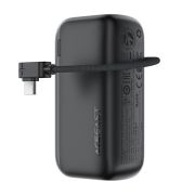 Зовнішній акумулятор ACEFAST M27-10000 22.5W power bank with USB-C port and cable Metal Gray