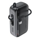 Зовнішній акумулятор ACEFAST M27-10000 22.5W power bank with USB-C port and cable Metal Gray