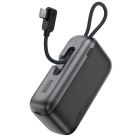 Зовнішній акумулятор ACEFAST M27-10000 22.5W power bank with USB-C port and cable Metal Gray