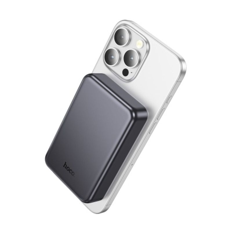Зовнішній акумулятор HOCO J160A Original PD20W magnetic power bank(10000mAh) Black