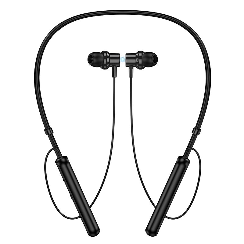 Бездротові спортивні навушники BOROFONE BE72 Sun neck hanging BT earphones Black