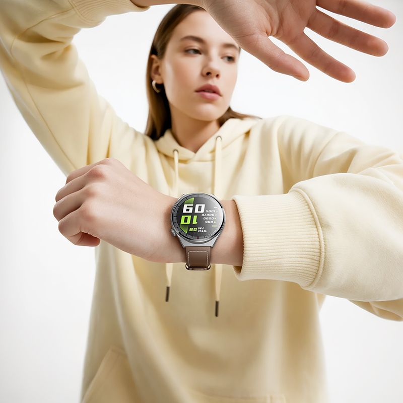 Смарт-годинник HOCO Y35 36mm. 250 mAh. IP67 Smart sports watch(call version) Silver