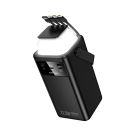 Зовнішній акумулятор BOROFONE BJ65B High 22.5W+PD20W+four-cables power bank(80000mAh) Black