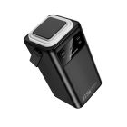 Зовнішній акумулятор BOROFONE BJ65B High 22.5W+PD20W+four-cables power bank(80000mAh) Black